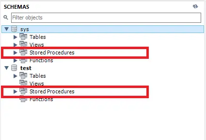 How to List All Stored Procedures in MySQL