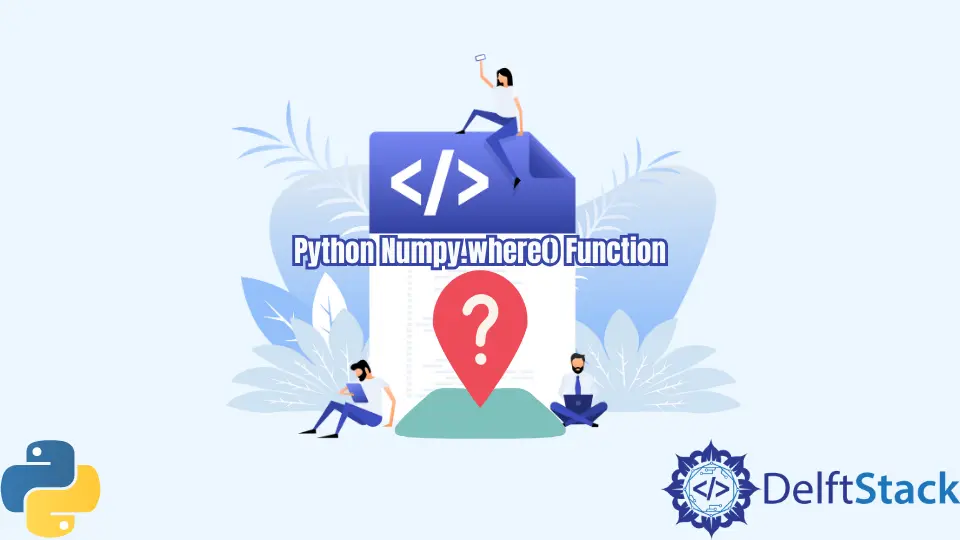 Python Numpy.where() 함수