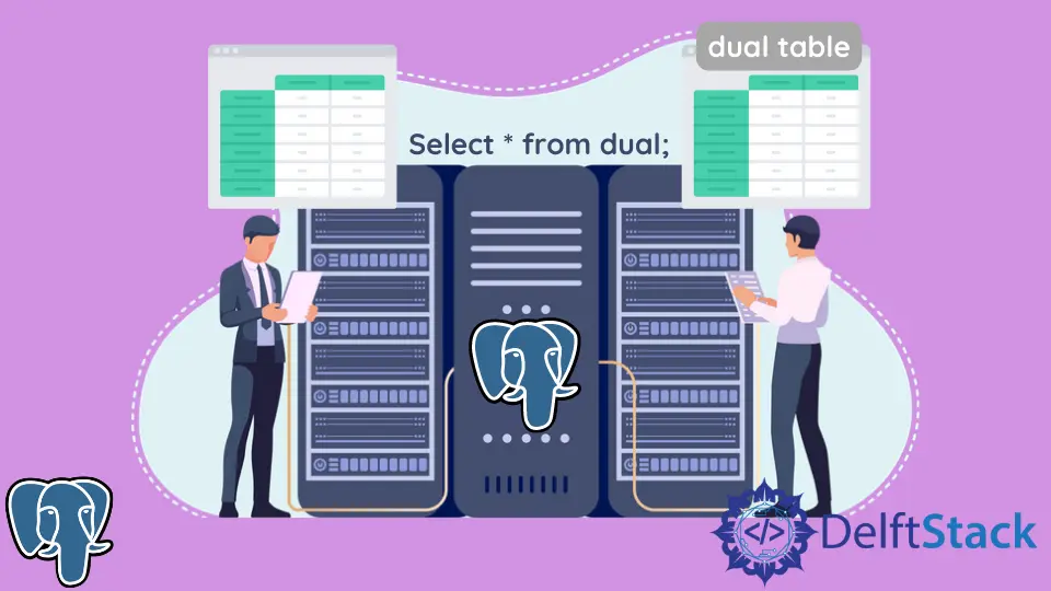 How to Select From Dual in PostgreSQL