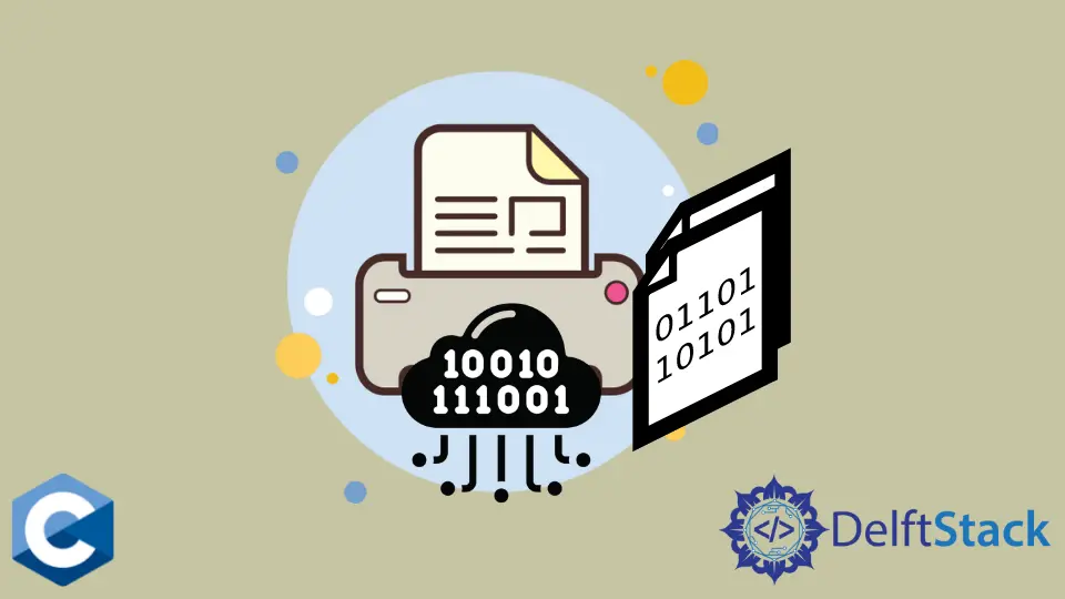 How to Print Binary of Number in C