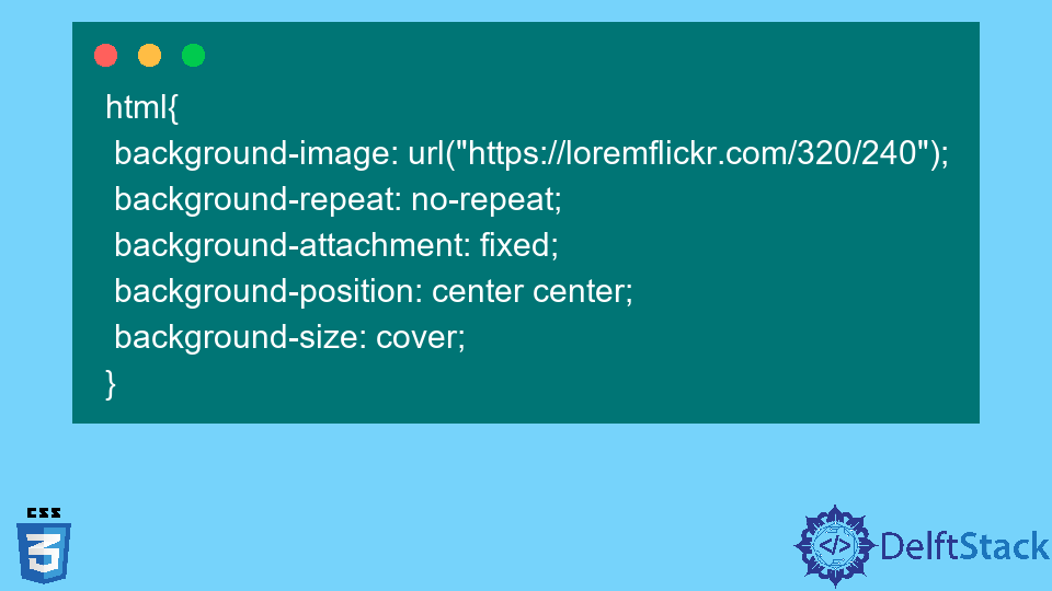 Center Background Images in CSS | Delft Stack