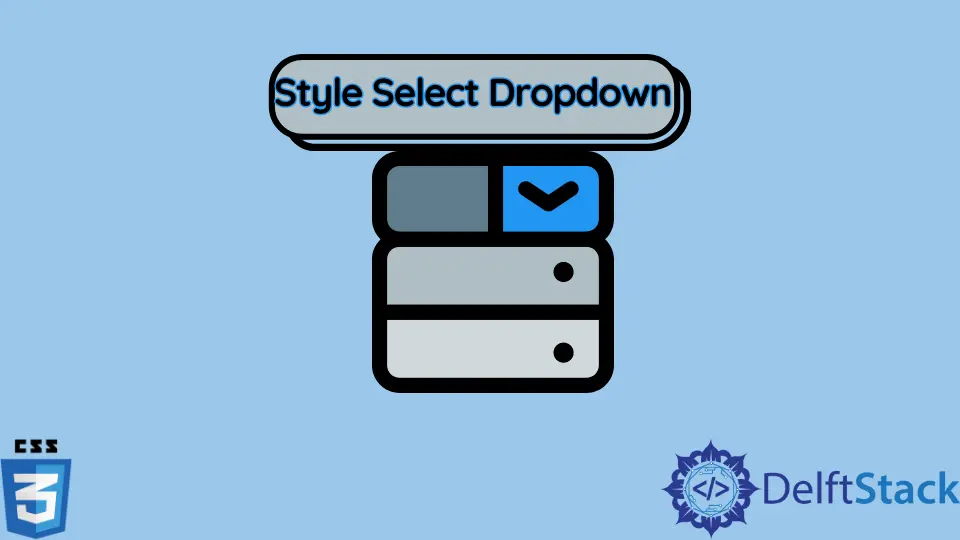 How to Style Select Dropdown in CSS | Delft Stack