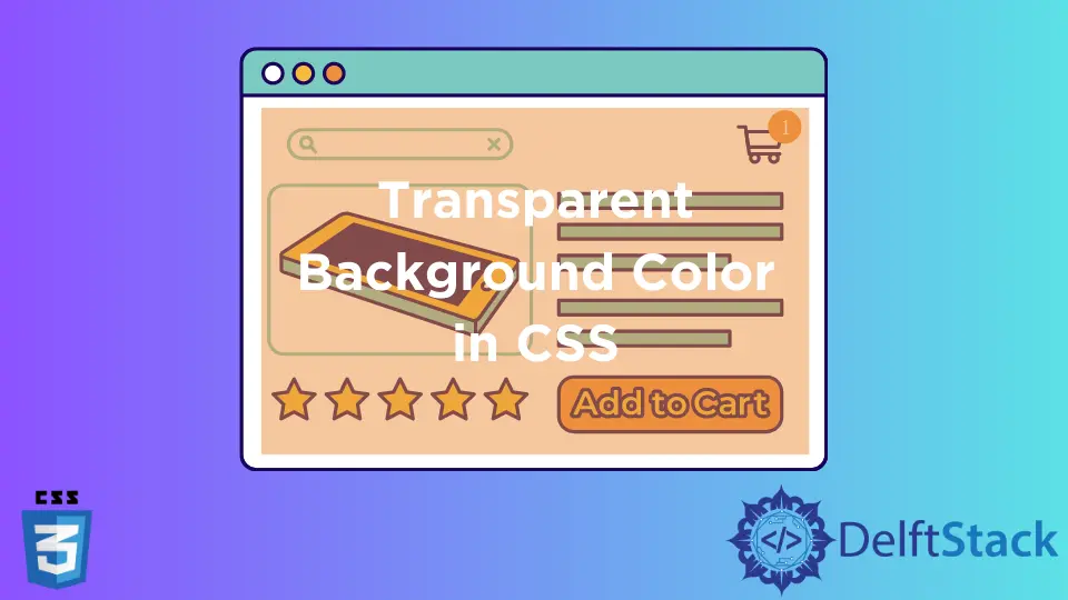 Transparent Background Color in CSS