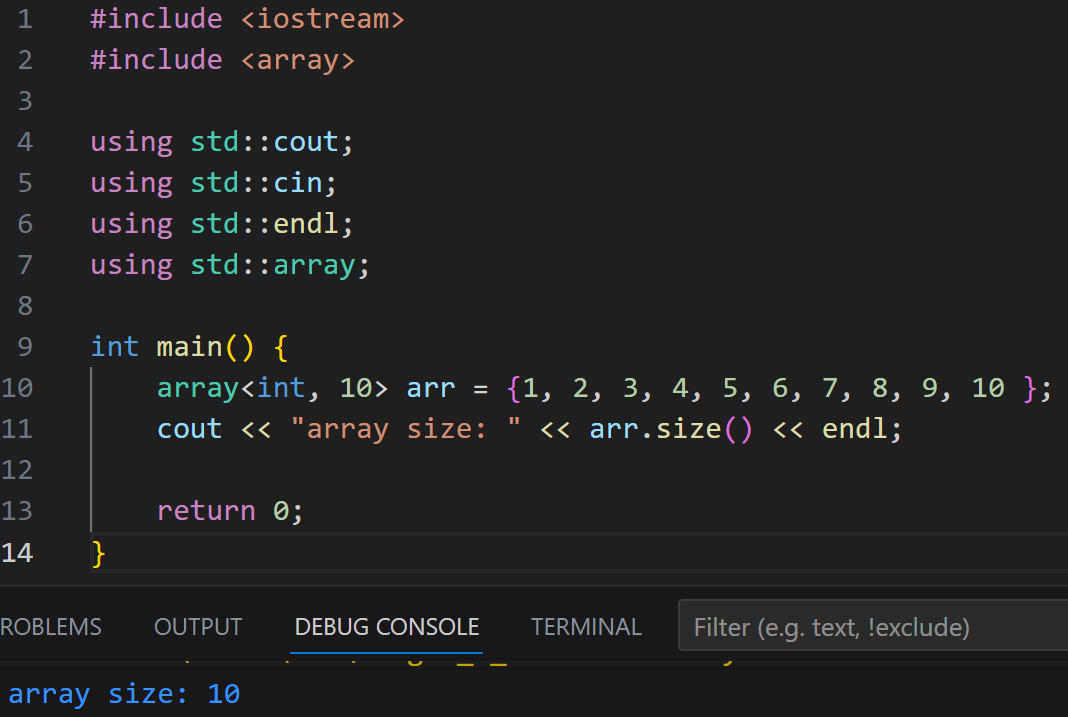 Find Length of an Array in C++ | Delft Stack