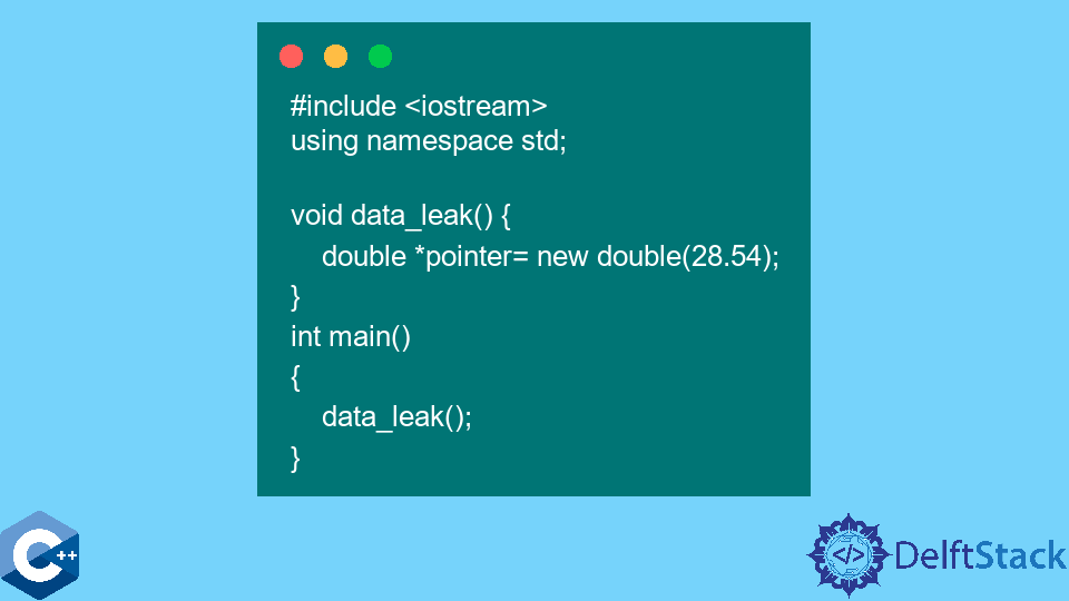 Find Memory Leaks in C++ | Delft Stack