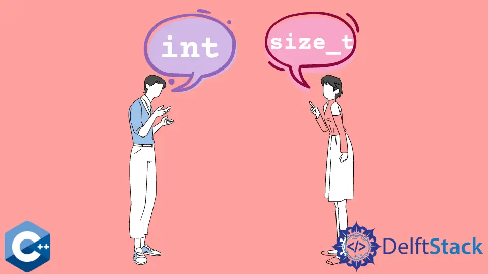 Diferencia entre int y size_t en C++