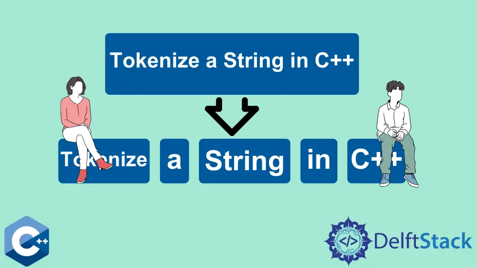 Wie man eine Zeichenkette in C++ in Tokens übersetzt