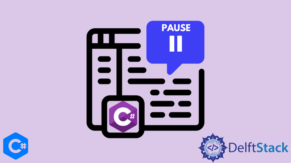 Pause Console in C# | Delft Stack