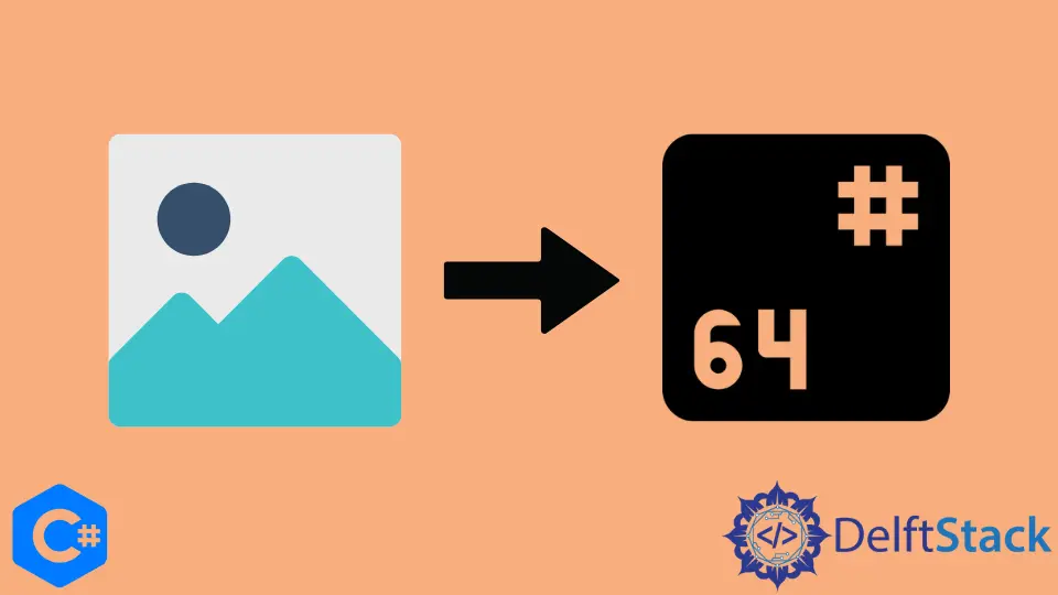 Convierta una imagen en una cadena Base64 en C#