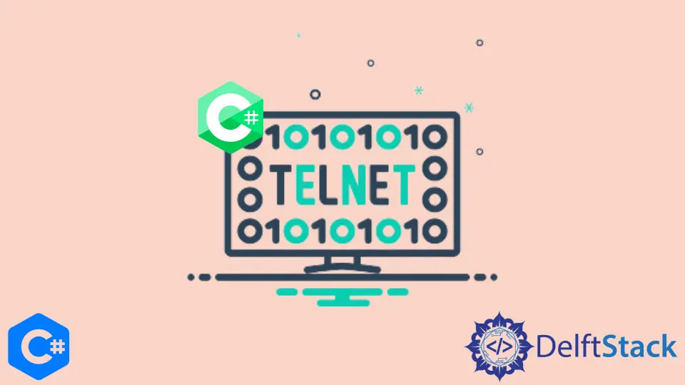 C# 中的 Telnet 庫