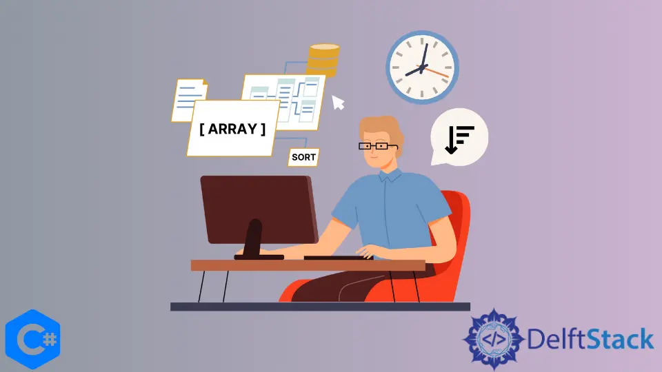 Ordenar un array en C#