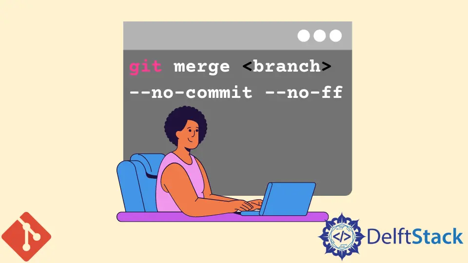 Fusionner des fichiers sans commit automatique dans Git