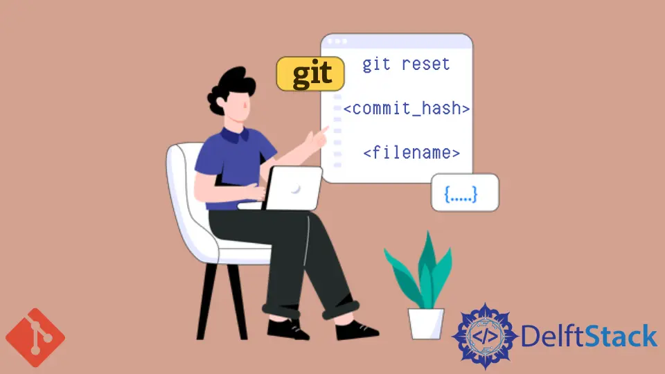 How to Reset File to Be Same as Master Branch in Git | Delft Stack