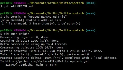 Letztes Commit in einem Remote-Git-Repository rückgängig machen