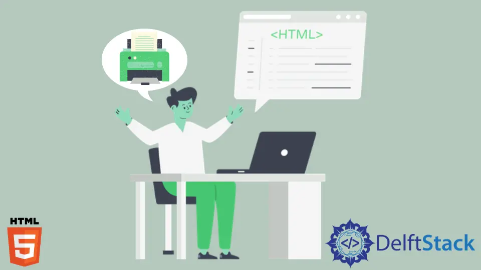 How to Print Page in HTML