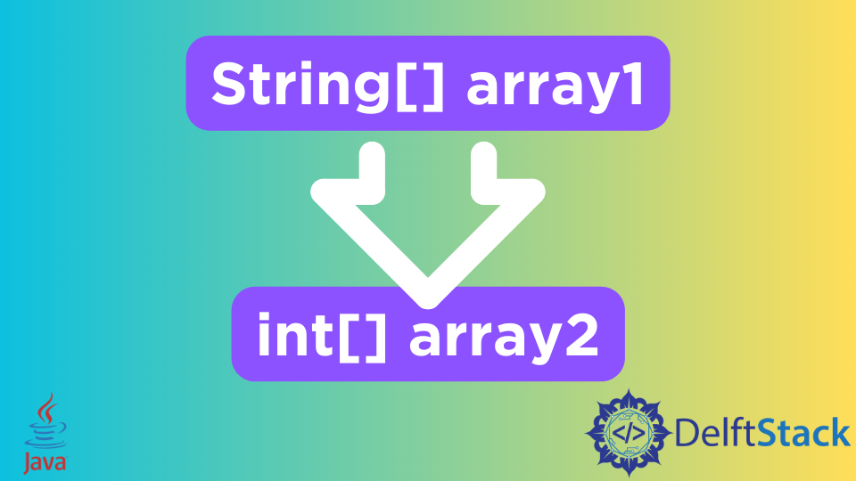 Convert String Array Into Int Array in Java | Delft Stack