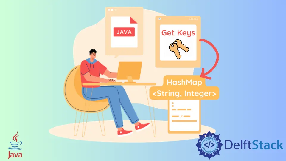 java hashmap get list of keys