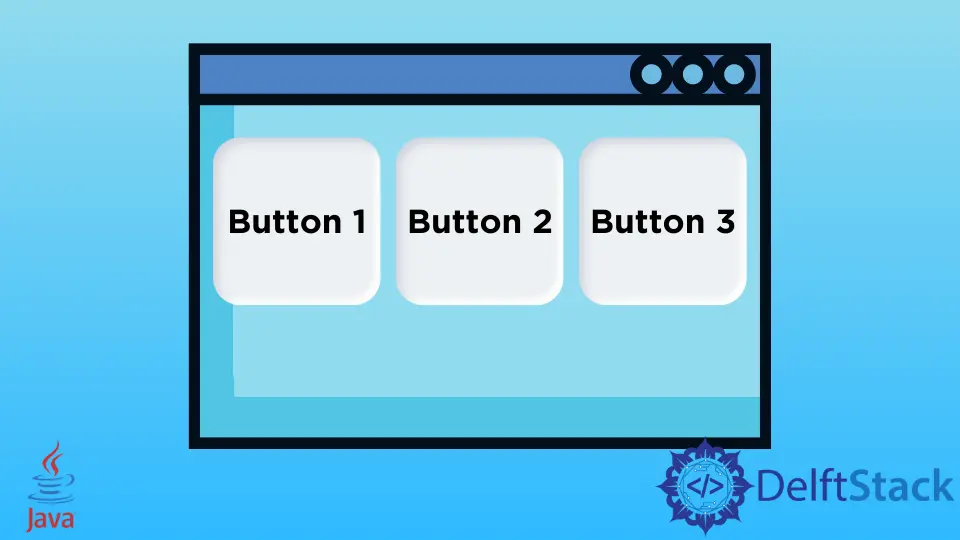 JavaFX 方形按鈕