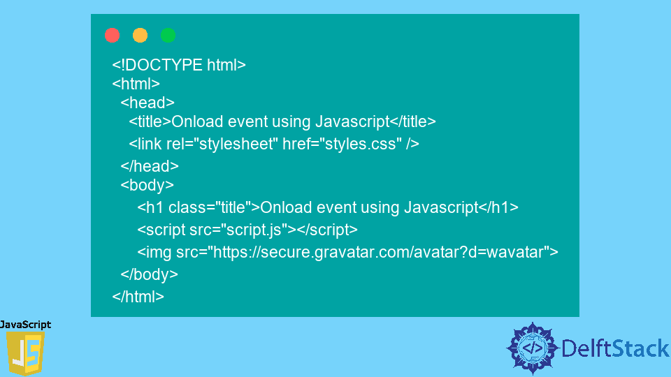 Image Onload Event in JavaScript