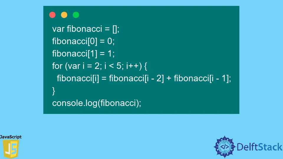 JavaScript フィボナッチ