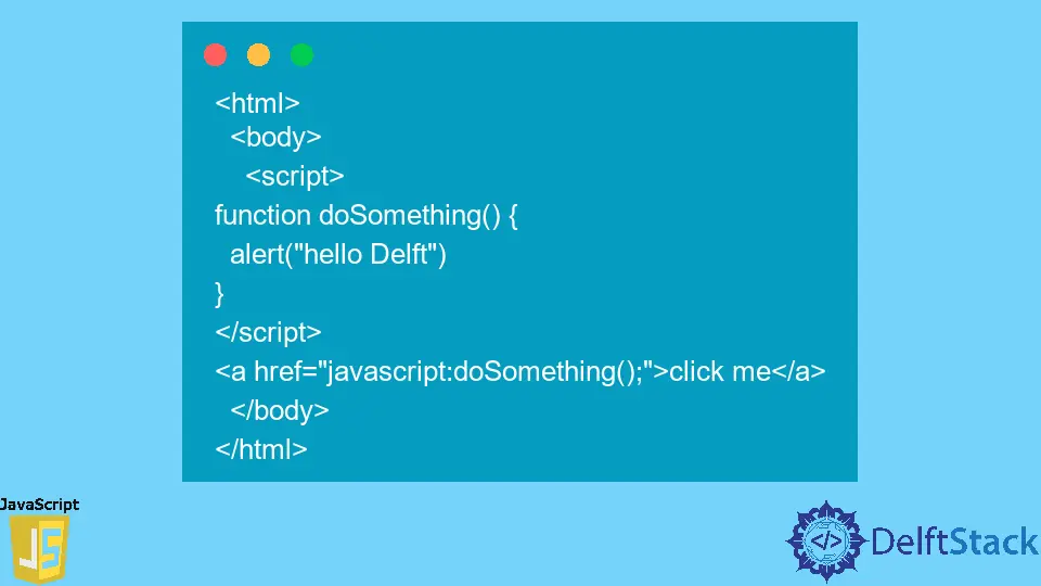 JavaScript href Expression | Delft Stack