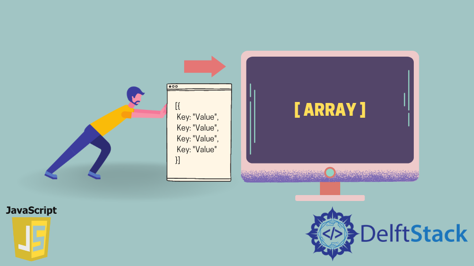 Push Key-Value Pair Into an Array Using JavaScript