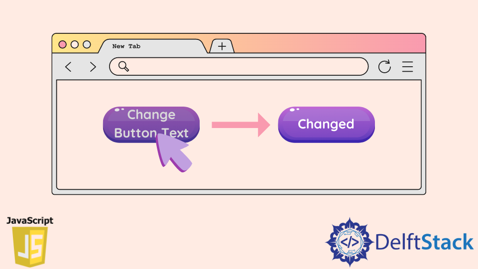 JavaScript Change Button Text