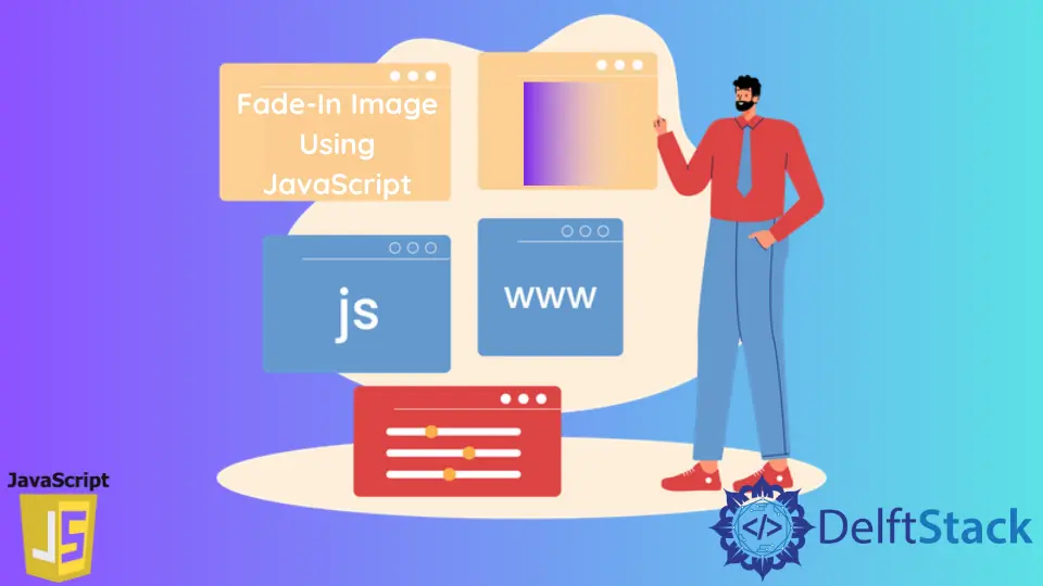 Imagen de fundido de entrada usando JavaScript