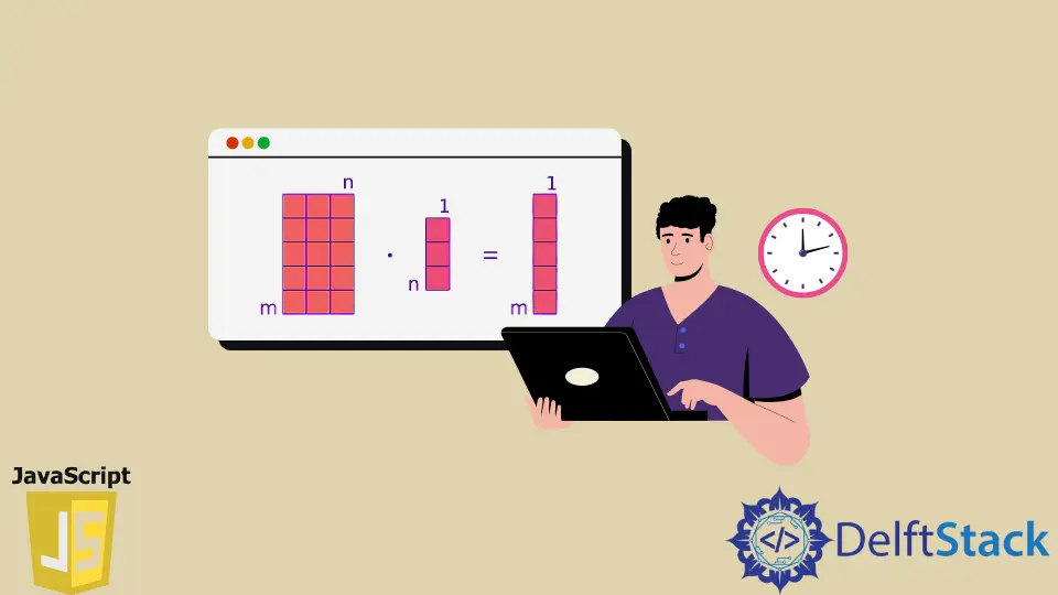 Multiplicación de matrices de JavaScript