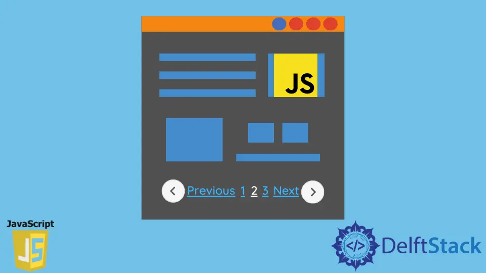 Paginación simple en JavaScript