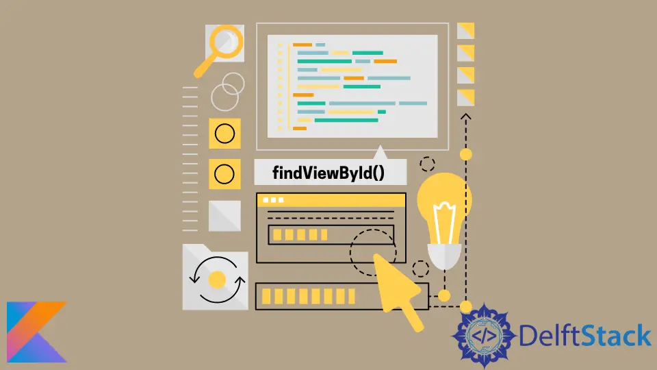 Uso de la función findViewById en Kotlin