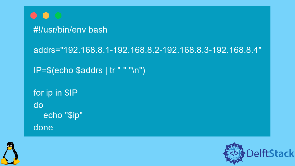 Split String in Bash