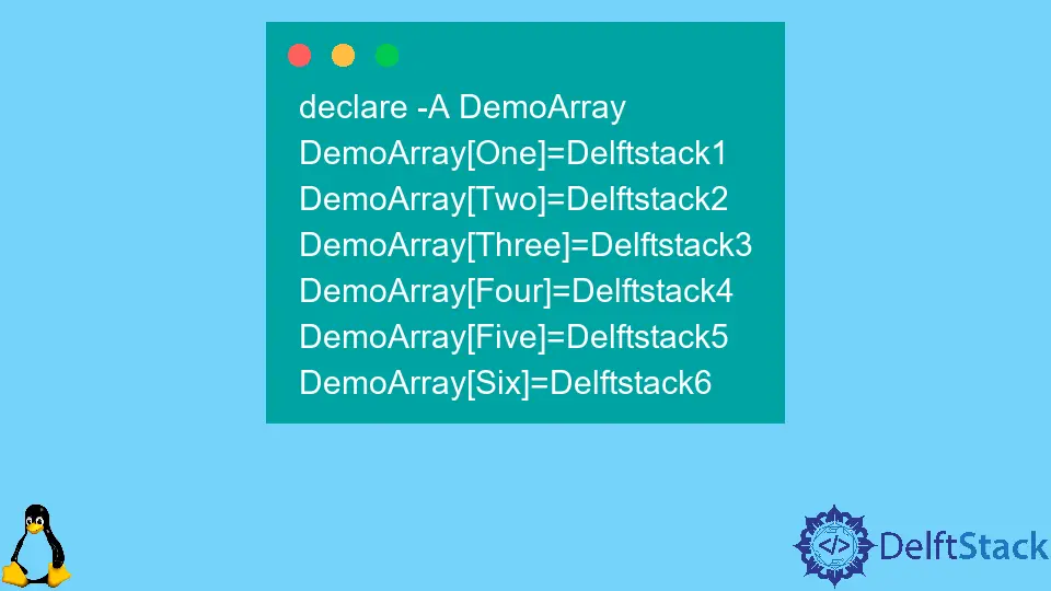 Bash Associative Array