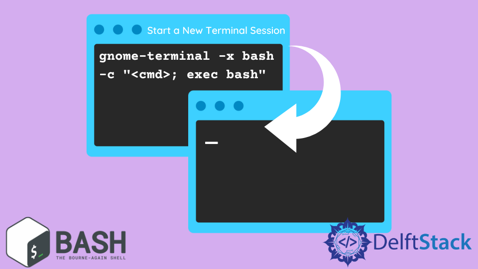 Start a New Terminal Session in Bash