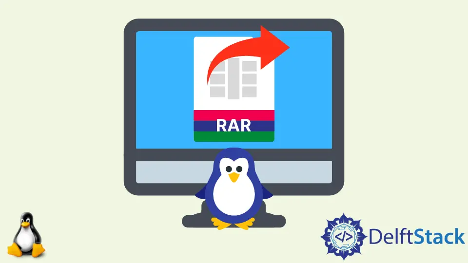 how to open rar file on linux