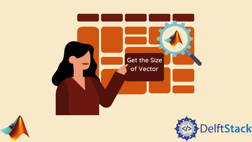 Get the Size of Vector in Matlab