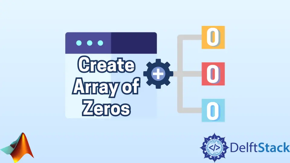 Criar Matriz de Zeros no MATLAB