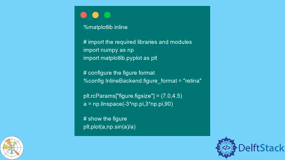 Matplotlib Retina