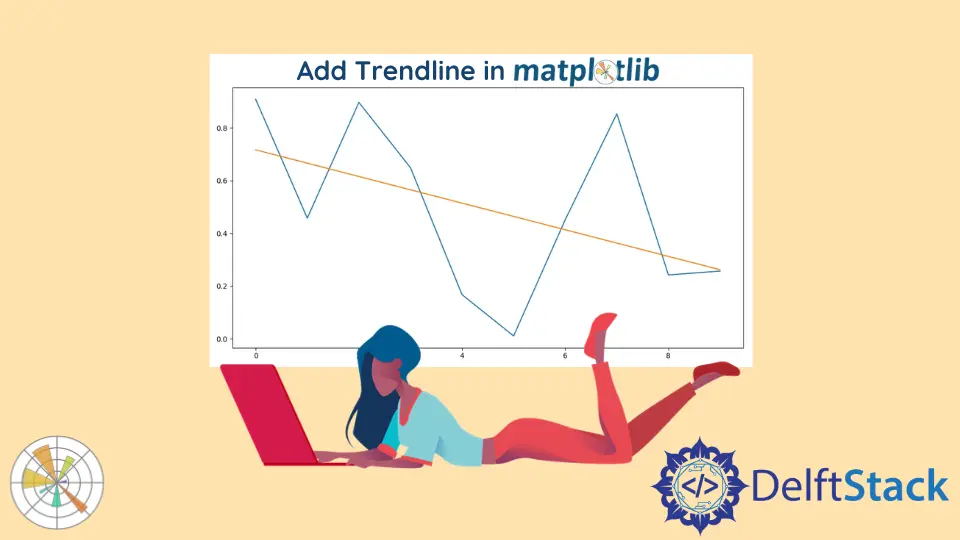 How to Add Trendline in Python Matplotlib