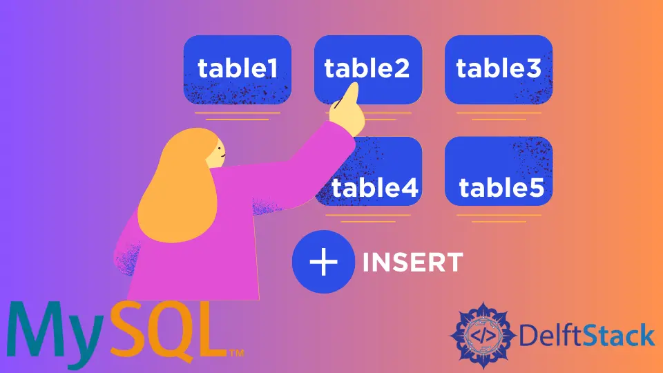 Insertar en múltiples tablas en MySQL