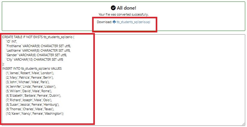 top 3 easiest ways to import excel file into mysql database - sqlizerio queries