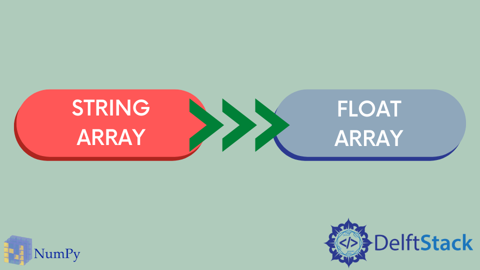 Convert String to Float in NumPy