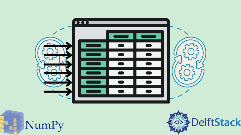 Получить количество строк в NumPy