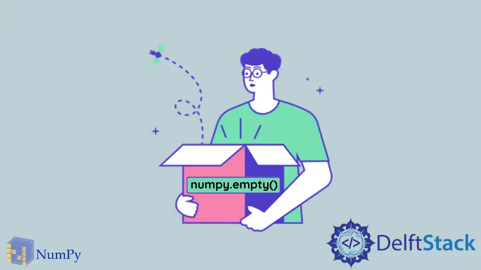 建立空的 NumPy 陣列