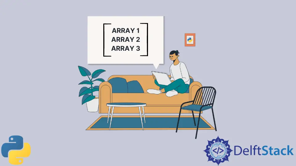 Array de Arrays en NumPy