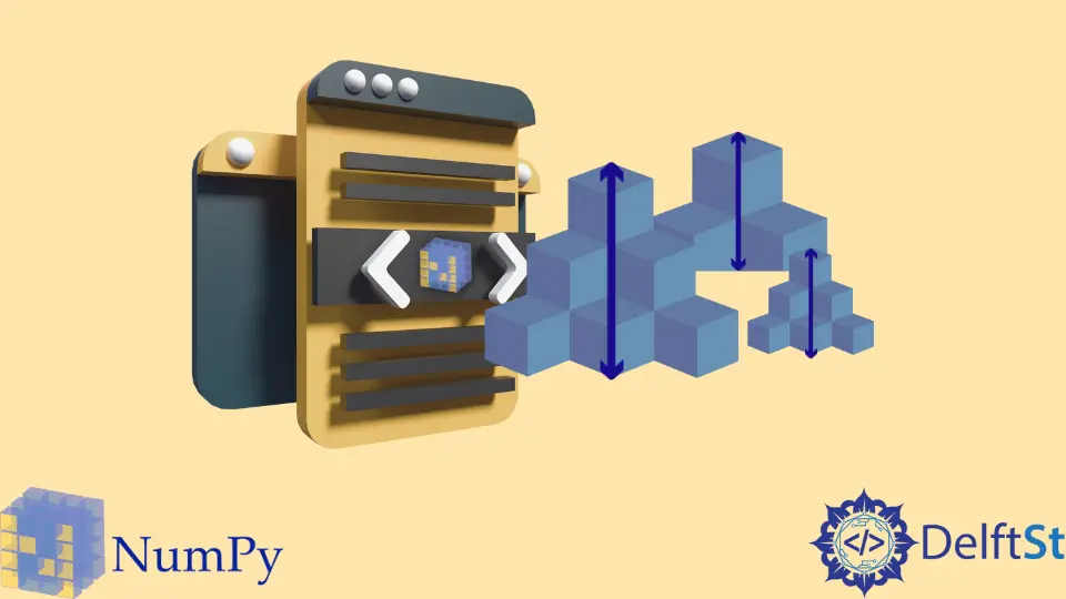 Forma e dimensione di un array in Python