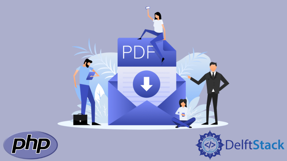 Download PDF Files in HTML With PHP