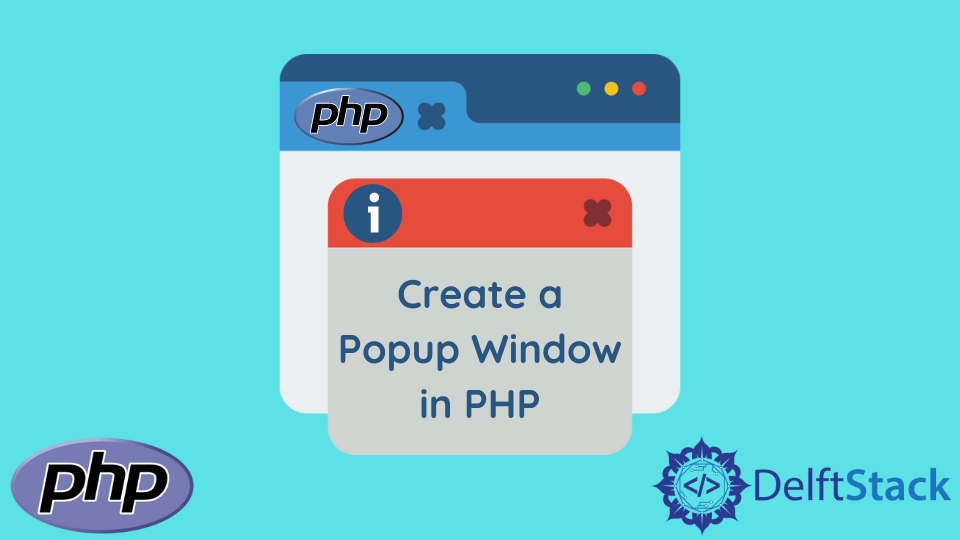 Create a Popup Window in PHP
