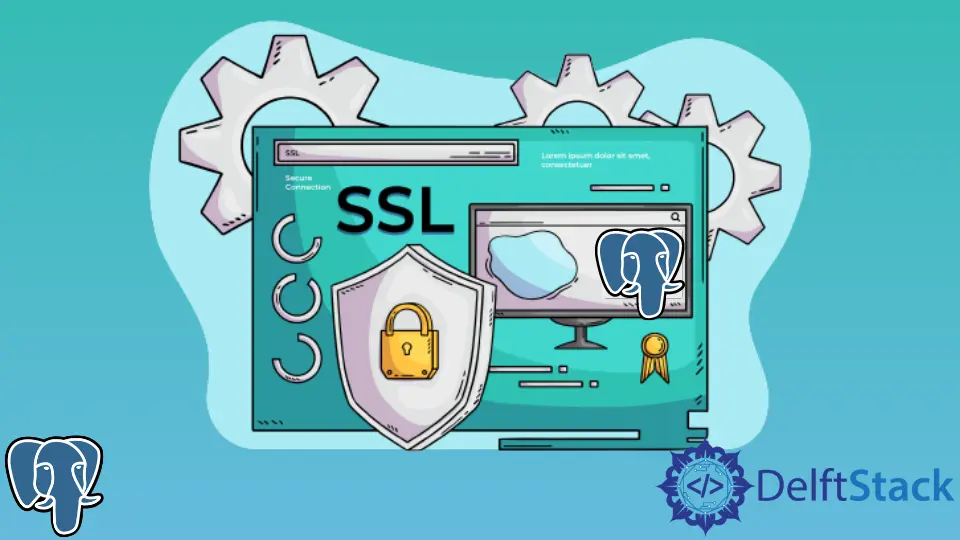 以 SSL 模式連線到 PostgreSQL