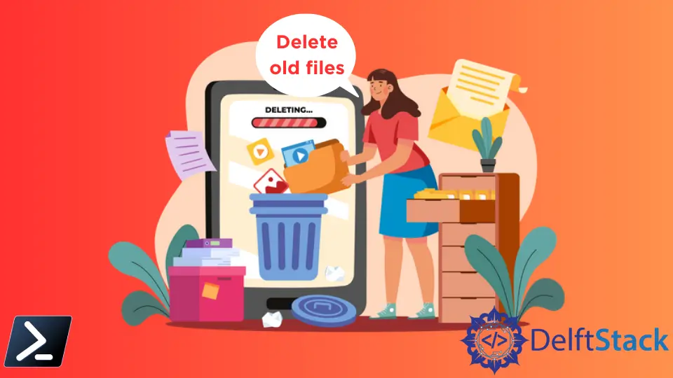 how-to-delete-files-older-than-x-days-using-powershell-delft-stack